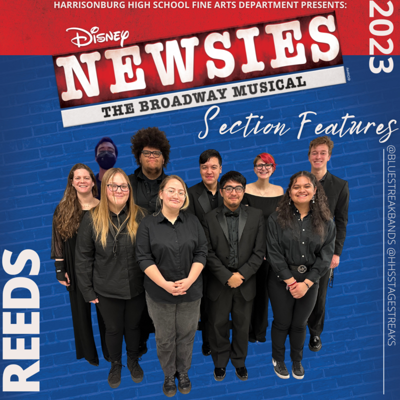2023 Newsies reed section 