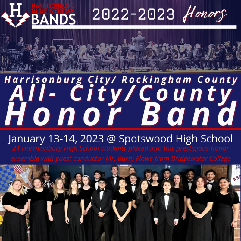 24 HHS students place into City County Honor Band