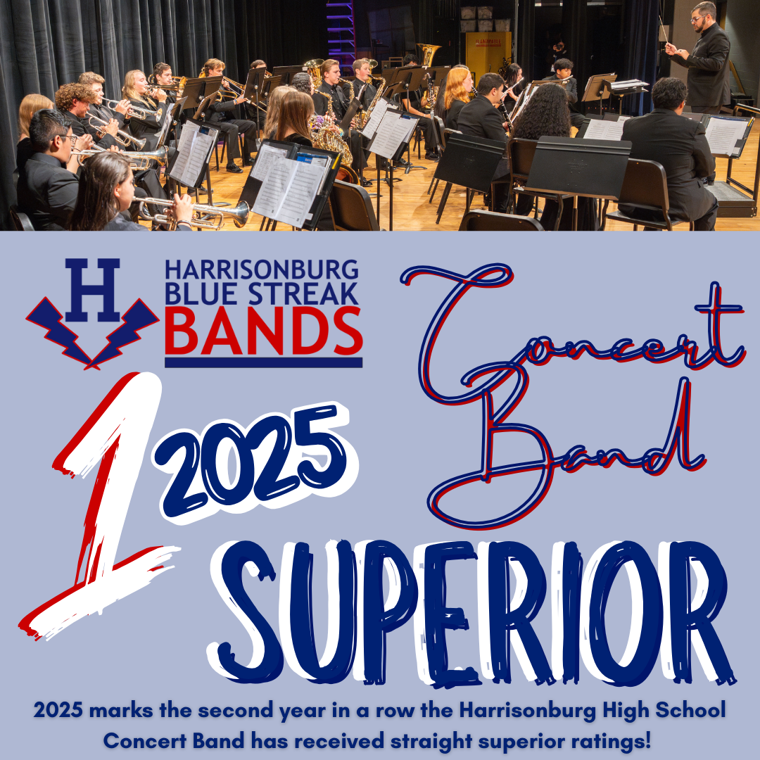 2025 Concert Band superiors!