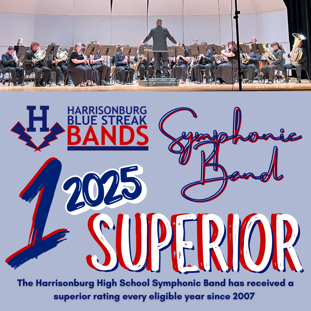 2025 Symphonic Band superiors!