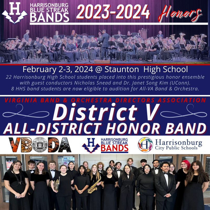 2024 All District Honor Band Success