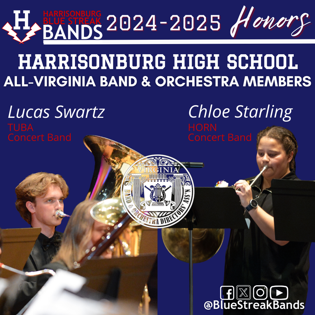 2025 All Virginia Lucas Swartz and Chloe Starling