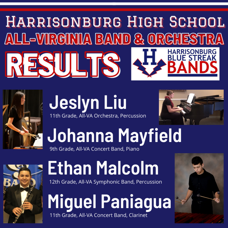 HHS All-VA Band and Orchestra Success