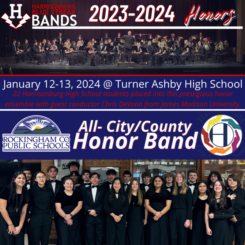 2024 All City County Honor Band Success